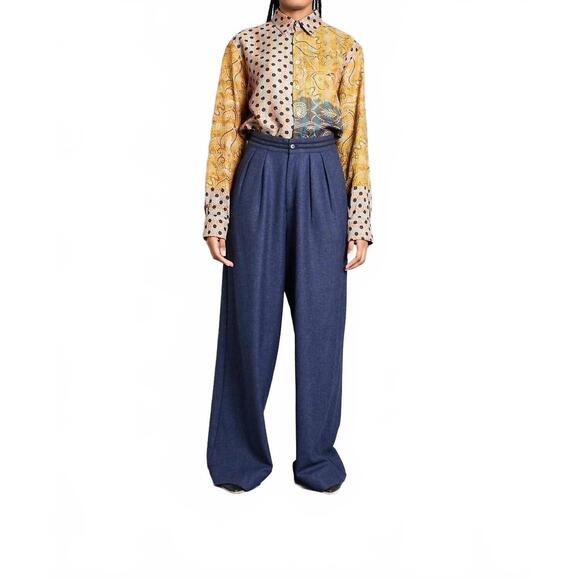 NEW WOWO bob shirt in kantha